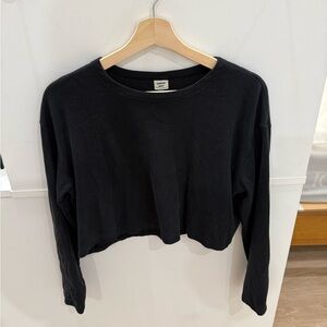 Sunday Best Black Long Sleeve Tee